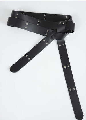 Grady V-Neck Knit-Belt Setup