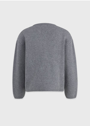 Halse Round Knit Cardigan