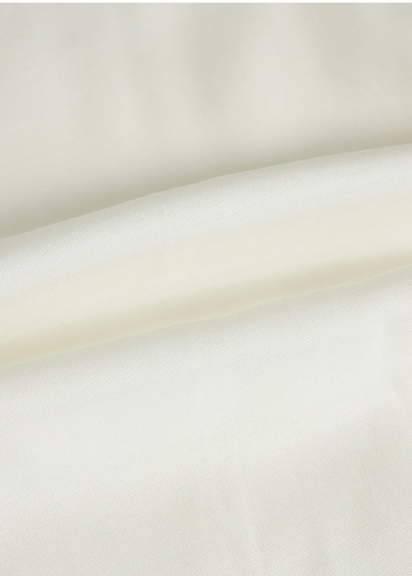 Hana High Neck Wrap Blouse