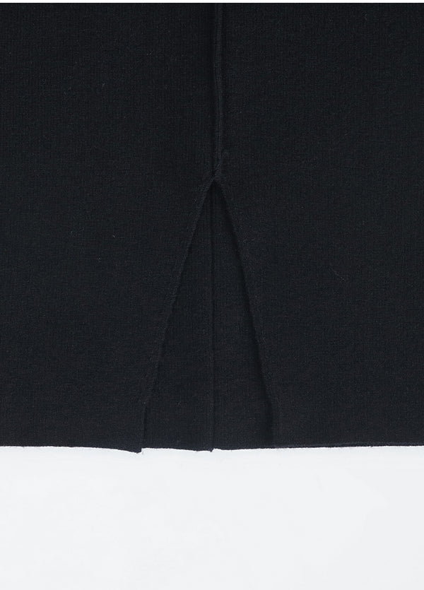 Harmonious Tie Set Slit Knit Ivory