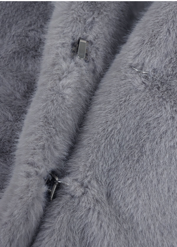 Hiba Fur Jacket - Mini Bag Setup