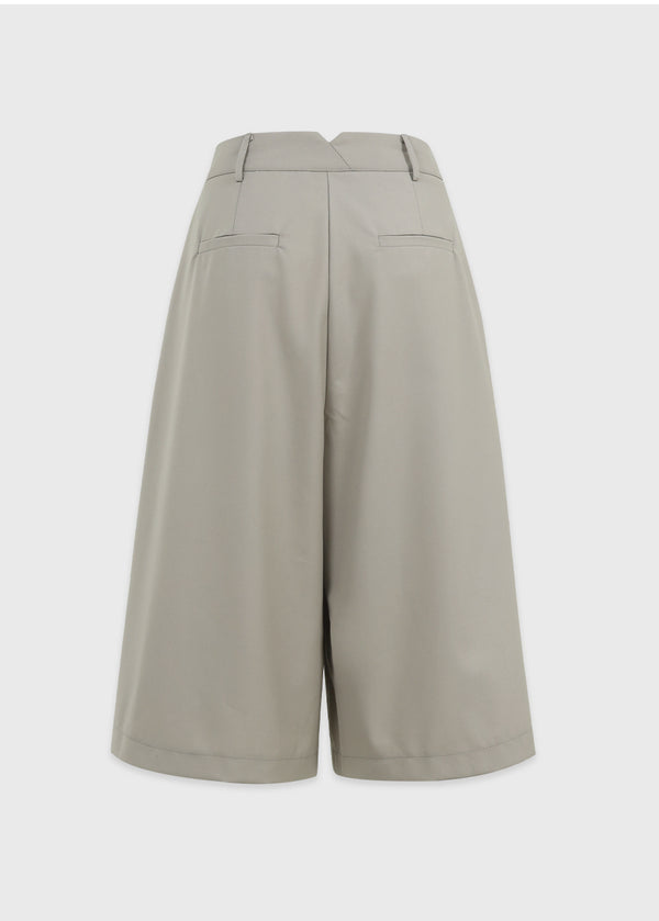 Hugh Wide Bermuda Pants