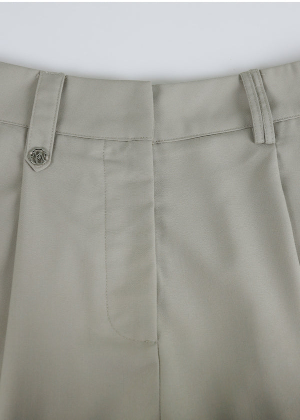 Hugh Wide Bermuda Pants