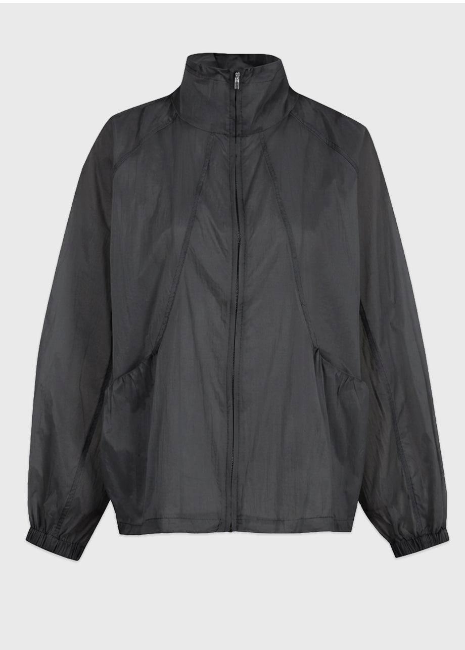 Ida Shirring Windbreaker