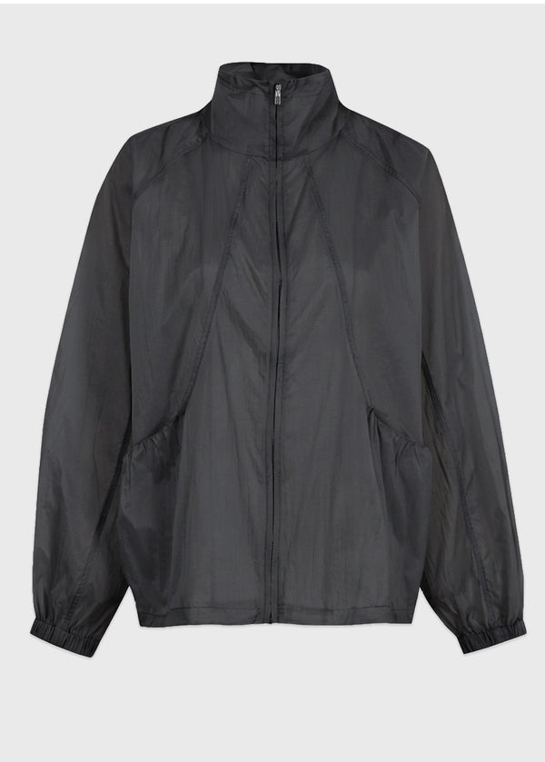 Ida Shirring Windbreaker