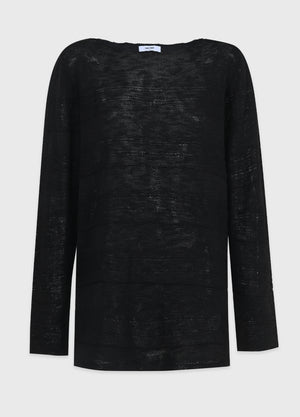 Iliana Boucle Seethrough Knit