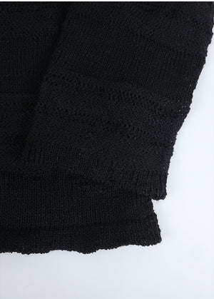 Iliana Boucle Seethrough Knit