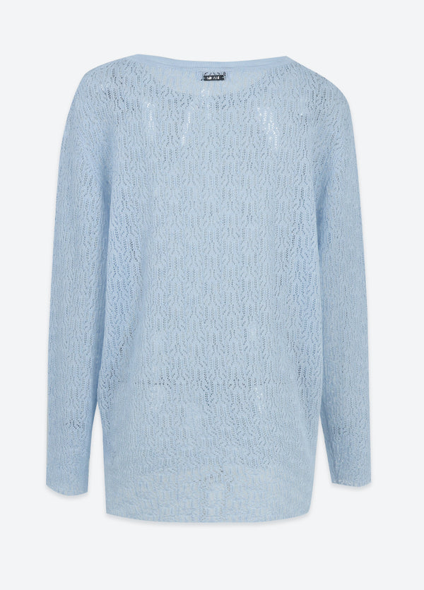Irina Over Fit Netting Knit