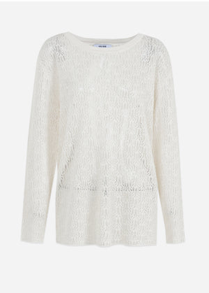Irina Over Fit Netting Knit