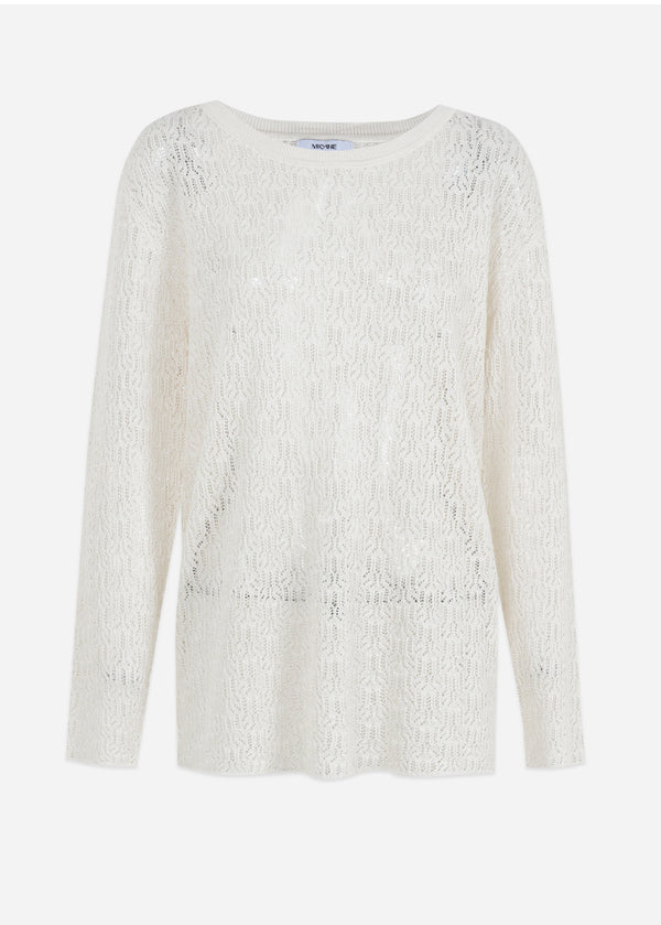 Irina Over Fit Netting Knit