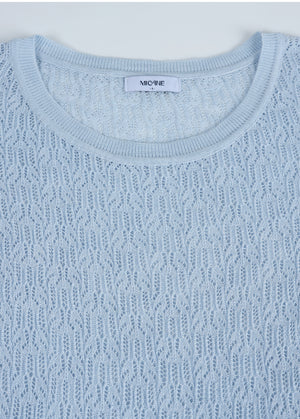 Irina Over Fit Netting Knit