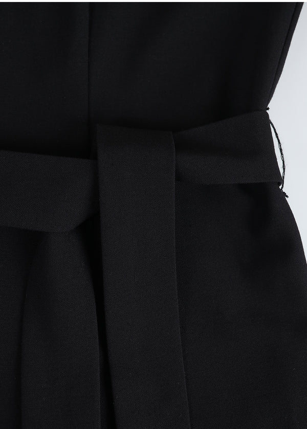 Isola Strap Open Collar Blouse
