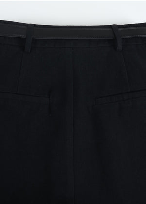 Jade Long Skirt- Belt Set