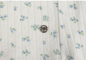 Jellybean Flower Slim Fit Tee