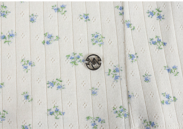 Jellybean Flower Slim Fit Tee