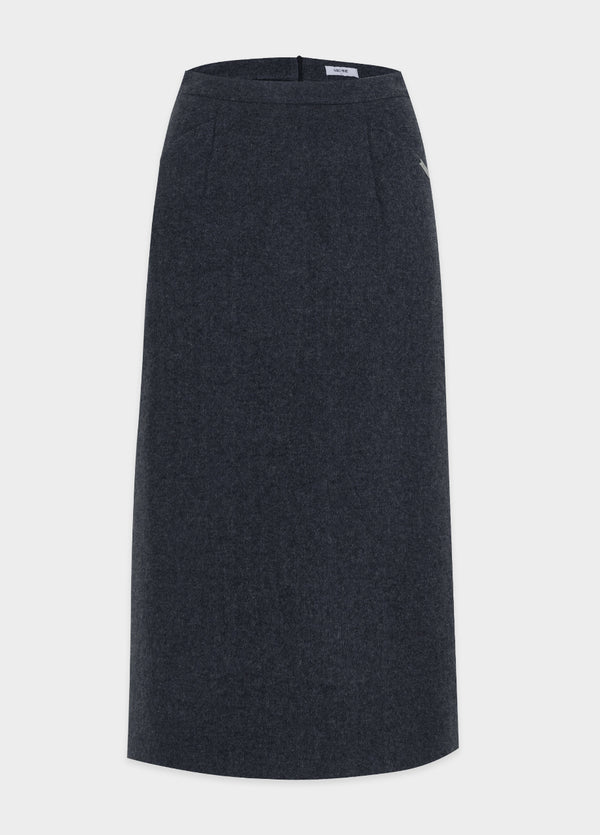 Jessica Wool Long Skirt