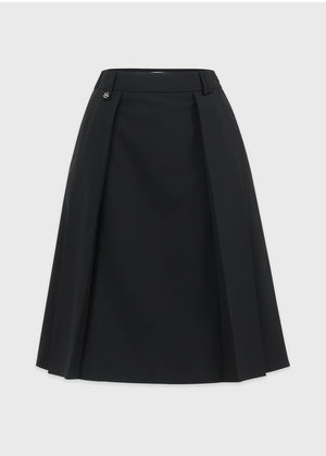 Jovie Pintuck Midi Skirt