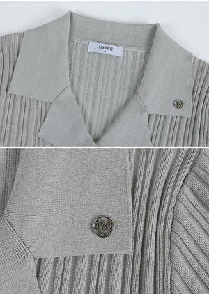 Joyous Slim Collar Cardigan