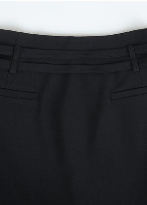 Justin Capri Skirt Pants