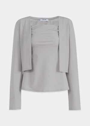 Kala Flare Sleeveless-Cardigan Setup
