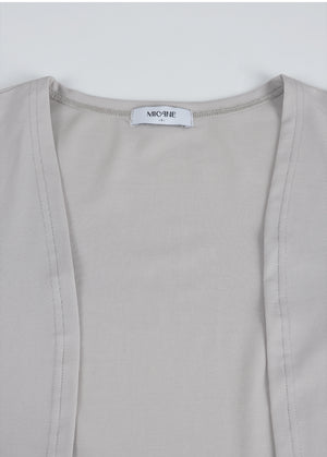 Kala Flare Sleeveless-Cardigan Setup