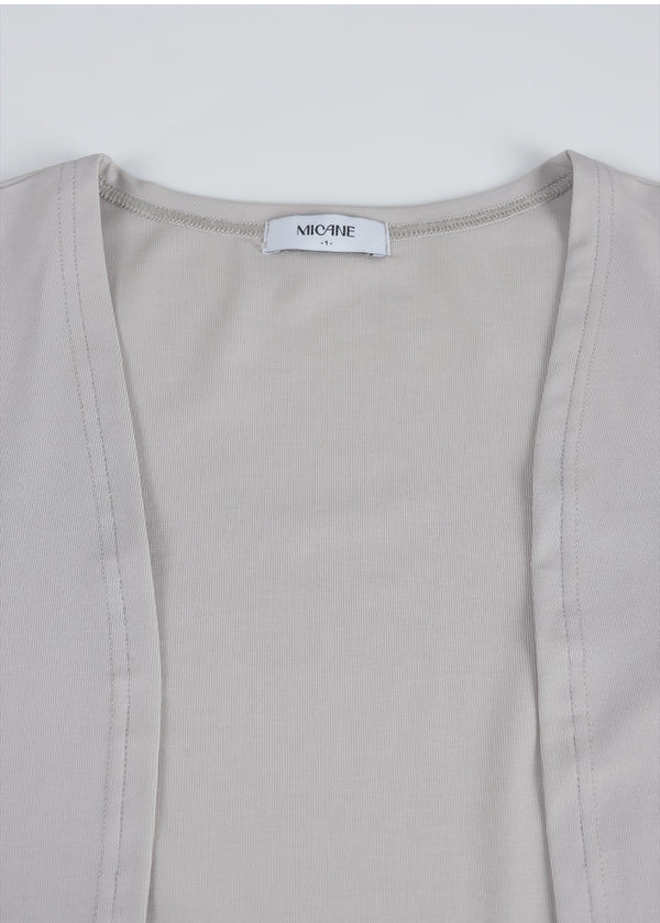 Kala Flare Sleeveless-Cardigan Setup