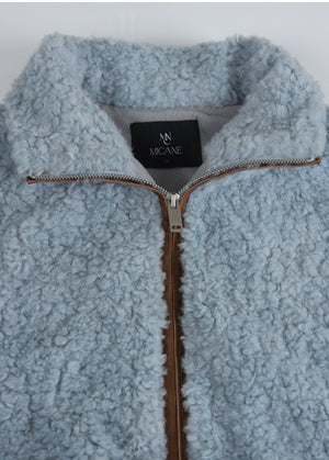 Kali Shearing Zip-up Jumper