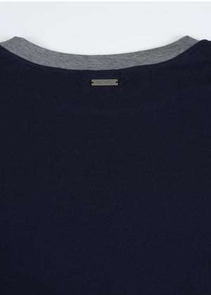 Koa Layered Wool-Tencel Tee