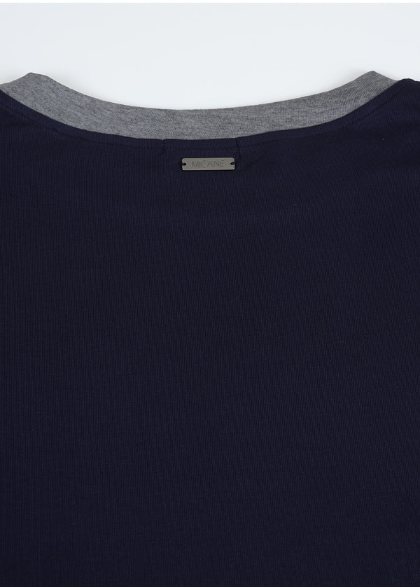 Koa Layered Wool-Tencel Tee