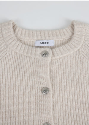 Lacie Wool Knit Cardigan