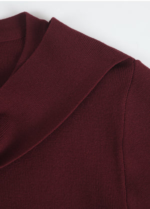 Lani V-Neck Tie Knit