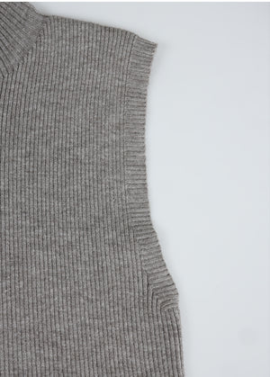 Lavina Sleeveless-Boat Neck Knit Setup