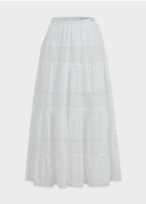 Leah Lace Long Skirt