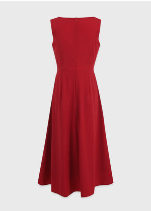 Leilani Square Neck Sleeveless Long Dress