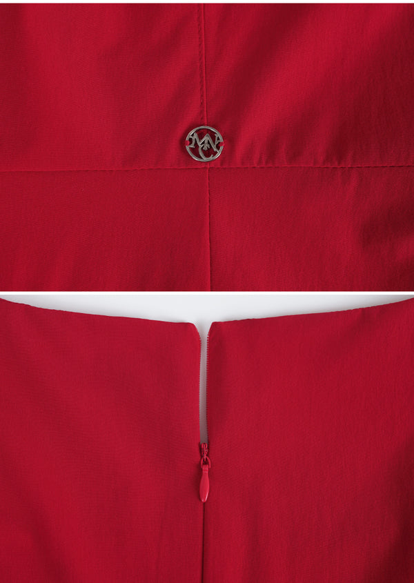 Leilani Square Neck Sleeveless Long Dress