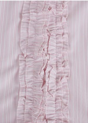 Lepida Ruffle Striped Blouse