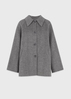 Levi Handmade Wool Half Coat