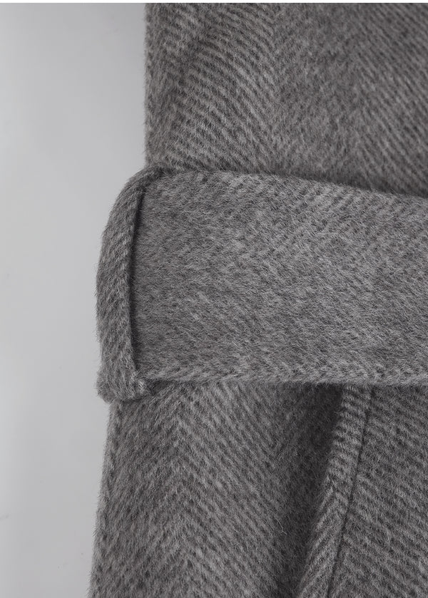 Levi Handmade Wool Half Coat