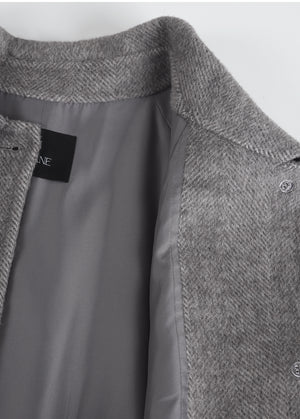 Levi Handmade Wool Half Coat