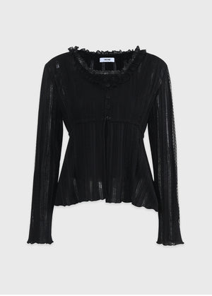 Lillian Lace Cardigan-Sleeveless Setup