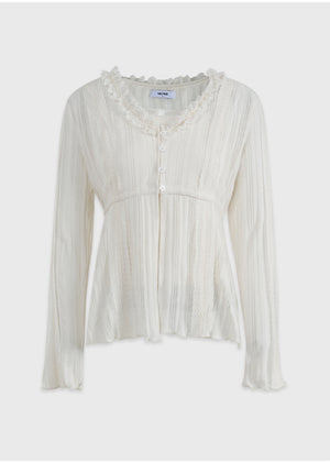 Lillian Lace Cardigan-Sleeveless Setup