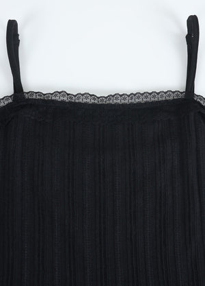 Lillian Lace Cardigan-Sleeveless Setup