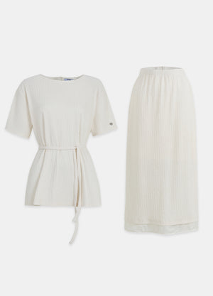 Lilo Wrinkle Tee-Skirt Setup