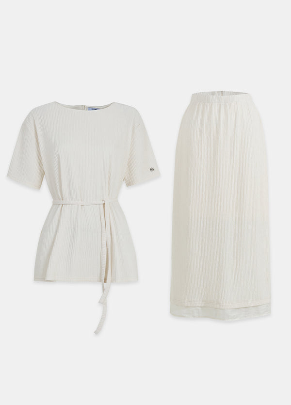Lilo Wrinkle Tee-Skirt Setup