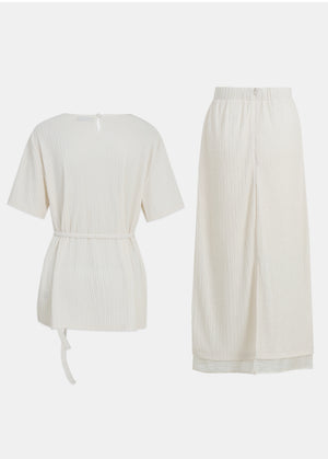 Lilo Wrinkle Tee-Skirt Setup