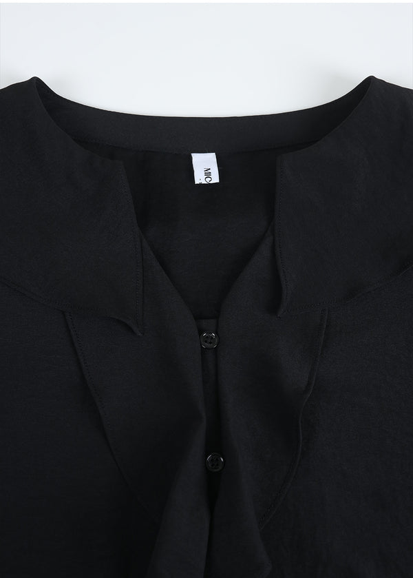 Lior Mini Dress-Ruffle Blouse Setup