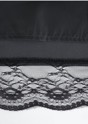 Livia Lace Trimming Midi Skirt