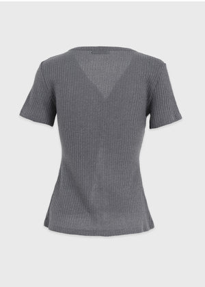 Luculent Eyelet Cardigan