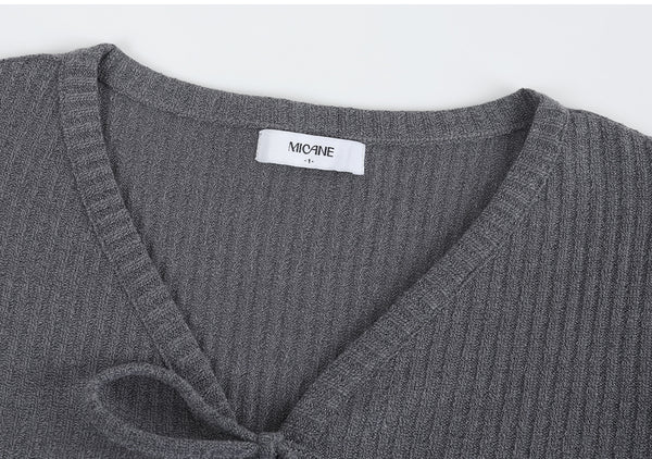 Luculent Eyelet Cardigan