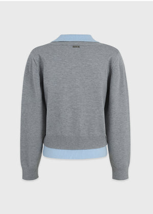 Luella Layered Collar Knit